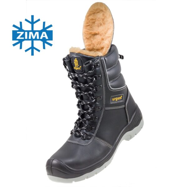 Obuwie Zimowe Ocieplane bezpieczne z metalowym podnoskiem S3 Urgent 113