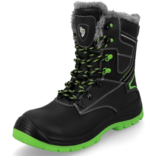 Buty Trzewiki ZIMOWE ocieplane Wodoodporne BHP S3