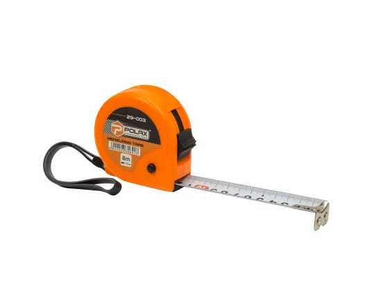 Miara zwijana taśma miernicza metalowa 8m