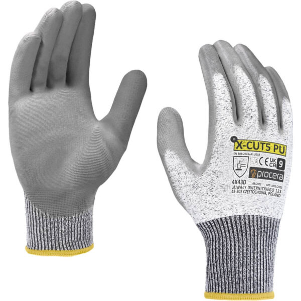 Rękawice robocze antyprzecięciowe PROCERA X-CUT 5 PU