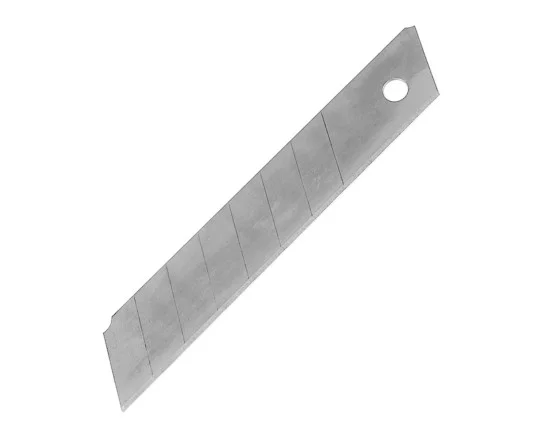 Zestaw ostrzy segmentowych 18 mm, grubość 0,5 mm, 10 szt