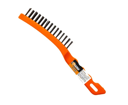 Szczotka Druciana z plastikową rączką