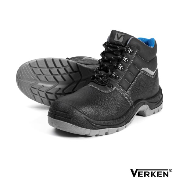 Buty Robocze Trzewiki Skórzane Verken Robust Mid S3 BHP z podnoskiem