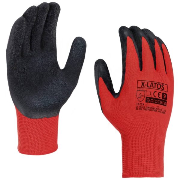 Rękawice Robocze Powlekane Lateksem X-Latos Procera